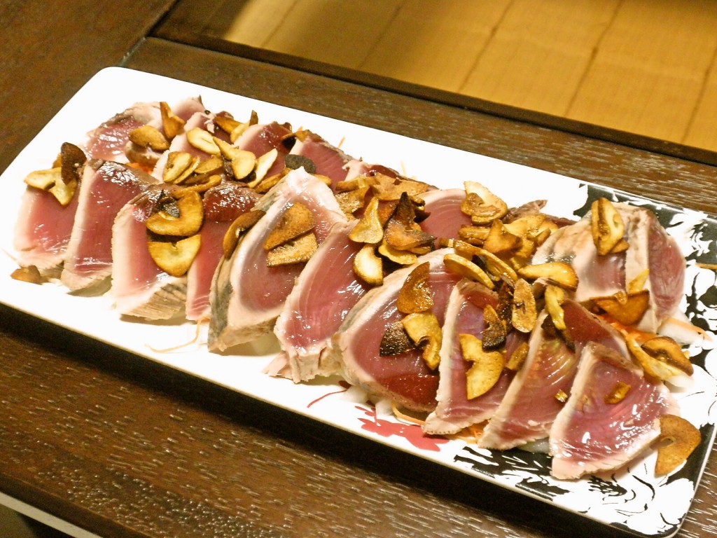 カツオは春の初ガツオより秋の戻りガツオですよね 北松戸 そば